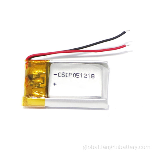 Battery Rechargeable 051218 Lithium Polymer Battery Rechargeable Supplier